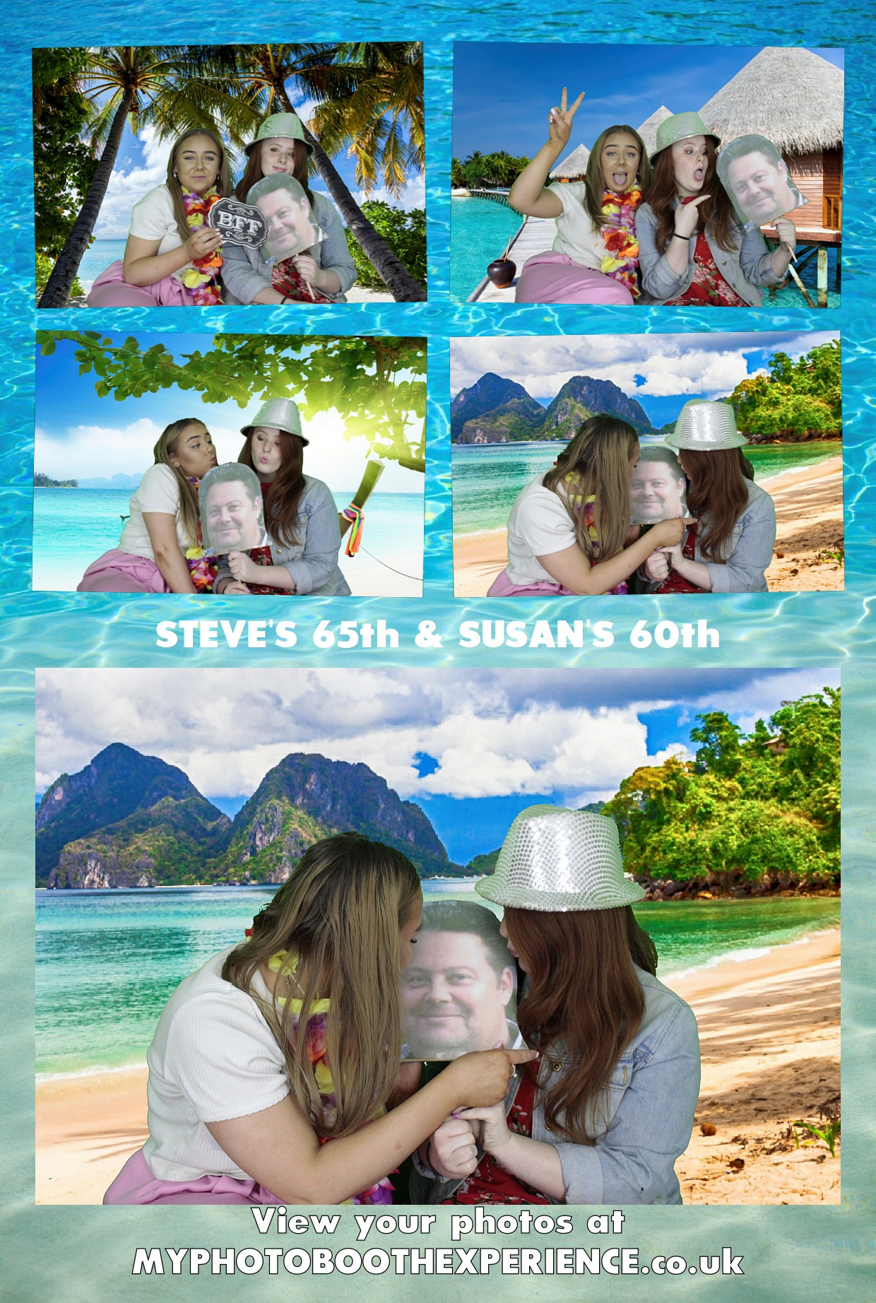 Steve's 65th & Susan 60th Birthday | View more photos from the event at gallery.myphotoboothexperience.co.uk/u/MyPhotoBoothExperienceLtd/Steves-65th-Susan-60th-Birthday